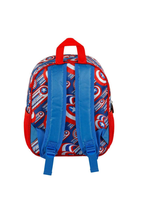 Mochila 3D CAPITAN AMERICA