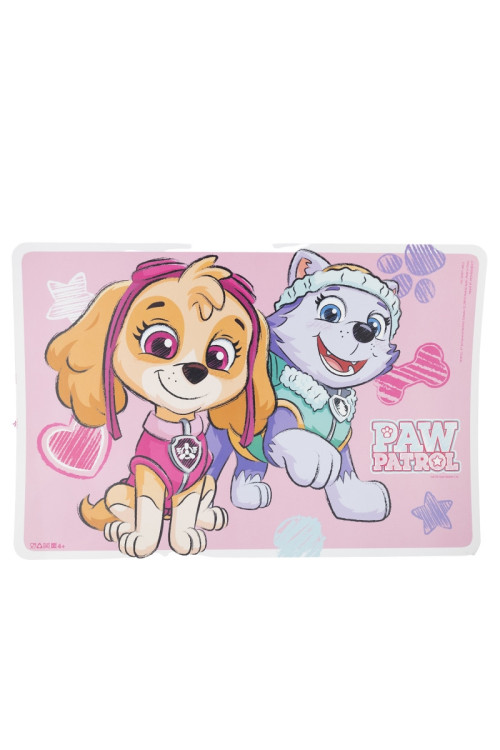 Mantel individual PAW girl sketch