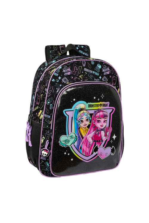 Mochila 42cm MONSTER HIGH black light