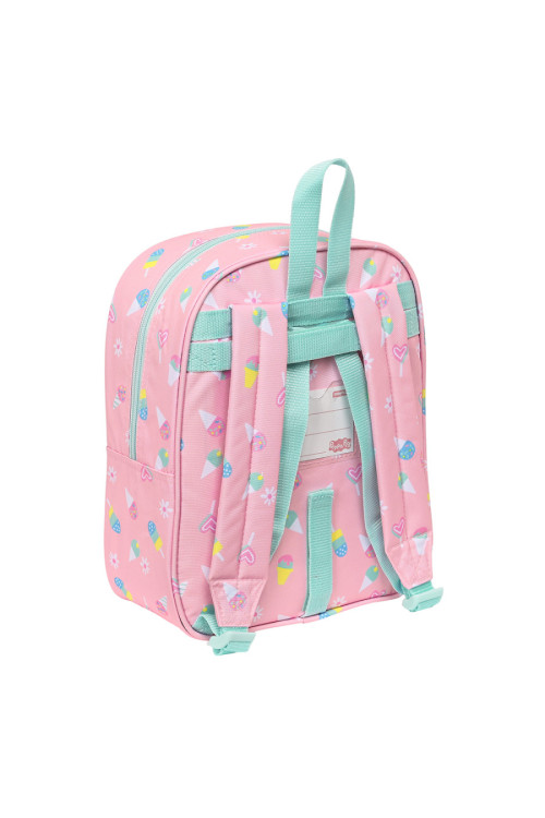 Mochila 27cm PEPPA icecream