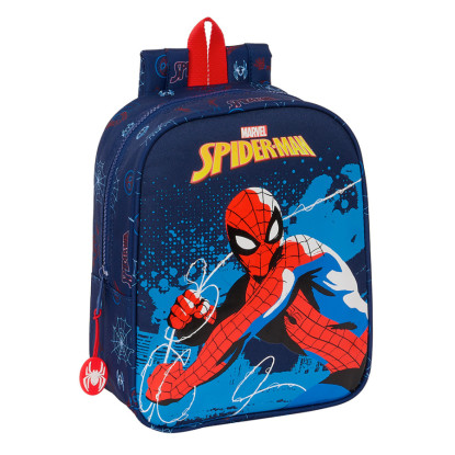 Mochila 27cm SPIDER neon