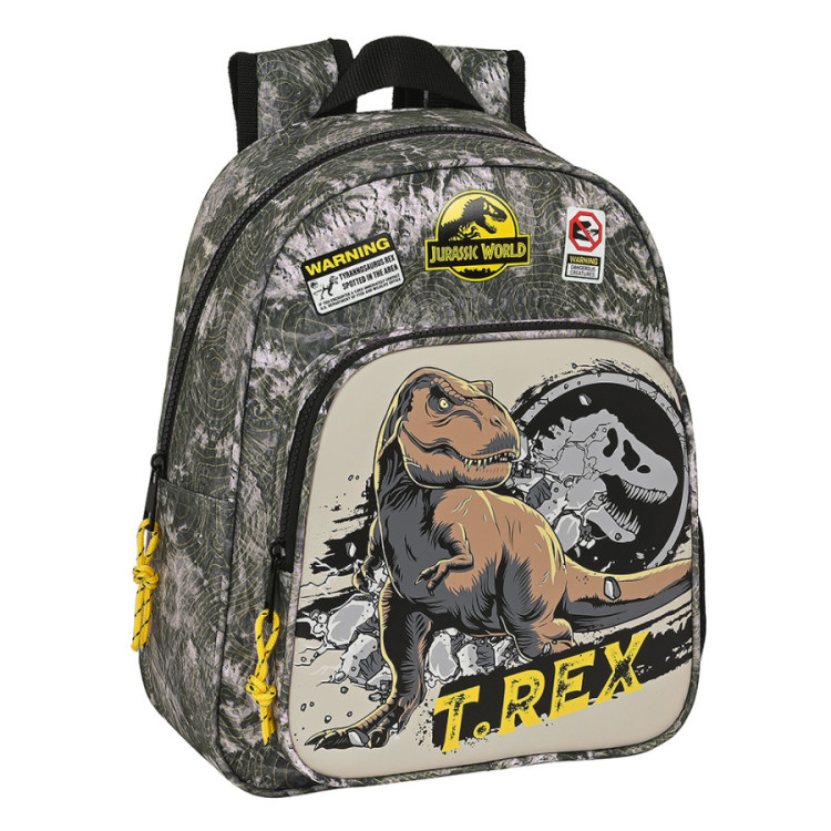 Mochila 34cm JURASSIC warning