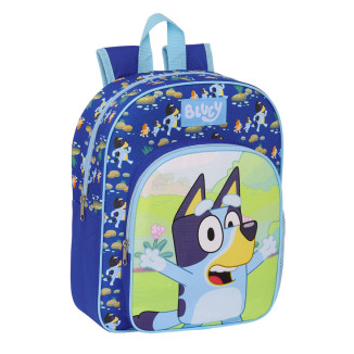 Mochila 34cm BLUEY happy