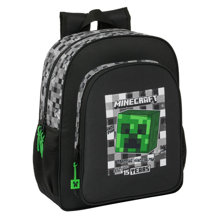 Mochila 38cm MINECRAFT ok