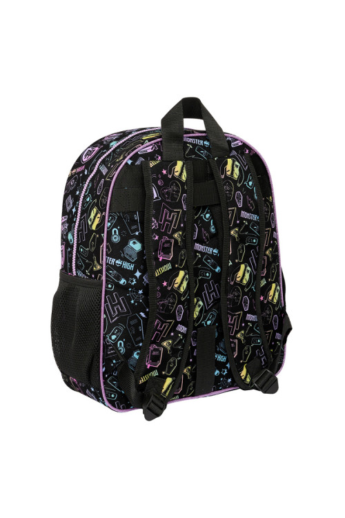 Mochila 38cm MONSTER HIGH black light