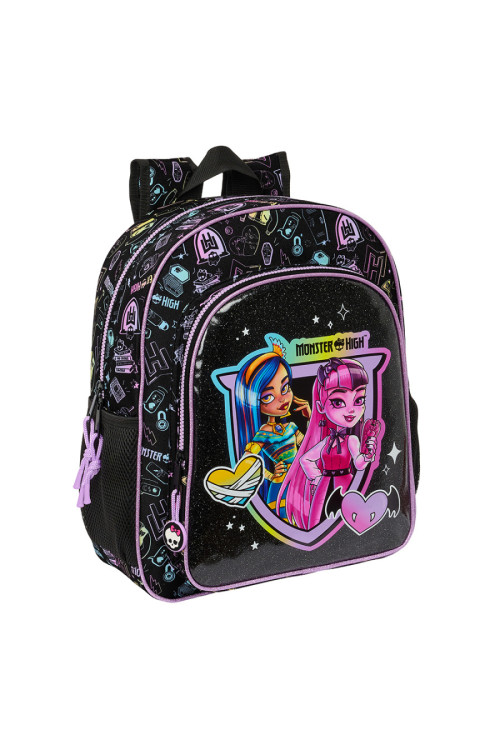 Mochila 38cm MONSTER HIGH black light