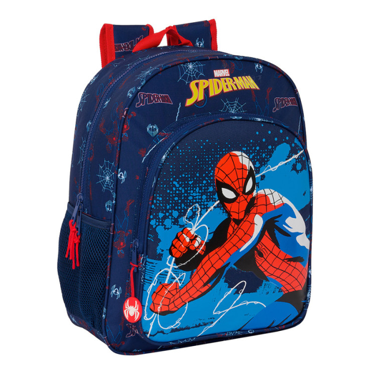 Mochila 38cm SPIDER neon