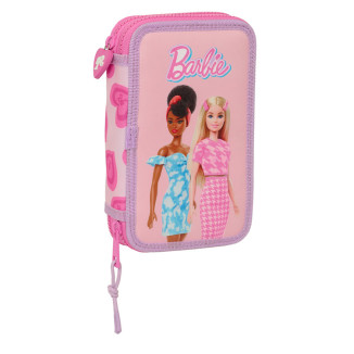 Plumier doble BARBIE love