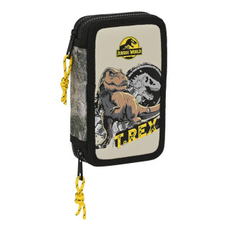 Plumier doble JURASSIC warning