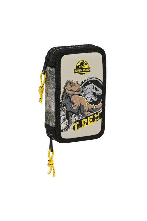 Plumier doble JURASSIC warning