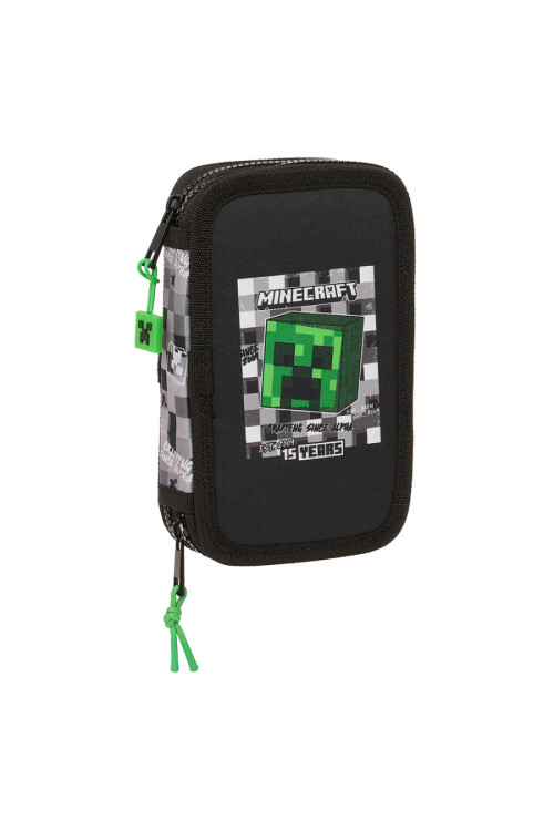 Plumier doble MINECRAFT ok