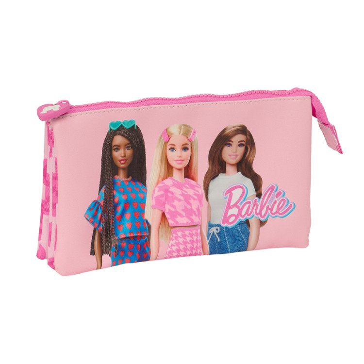 Portatodo triple BARBIE love