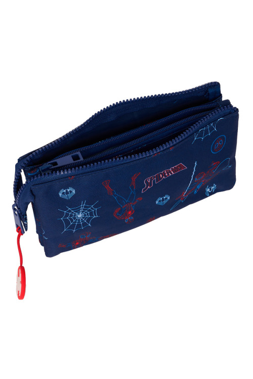 Portatodo triple SPIDER neon