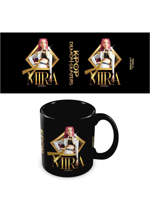 Taza negra KPOP MIRA