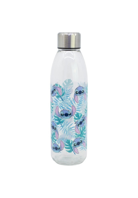 Botella transp. 850ml STITCH