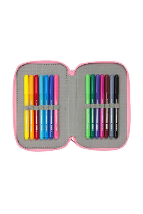 Plumier triple HELLO KITTY pinky promise