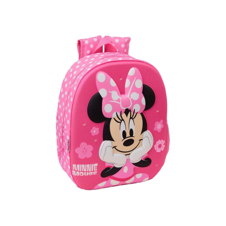 Mochila 33cm 3D led MINNIE