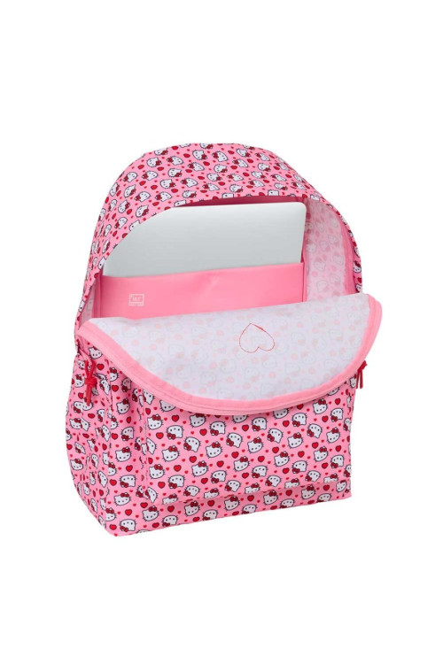 Mochila 42cm HELLO KITTY pinky promise