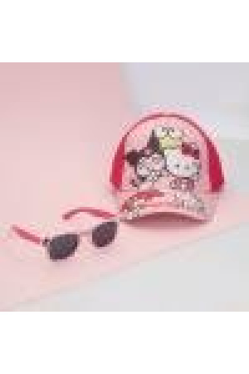 Set gorra + gafas HELLO KITTY