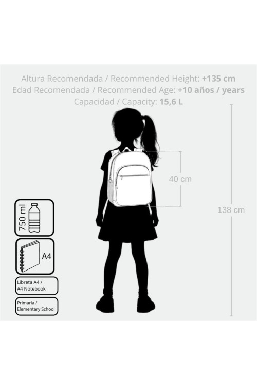 Mochila 40cm FROZEN forever 