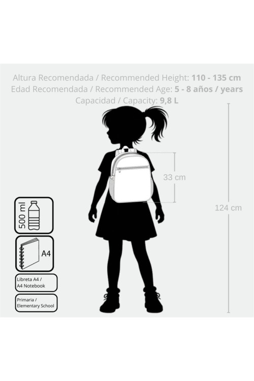 Mochila 34cm STICH you&me