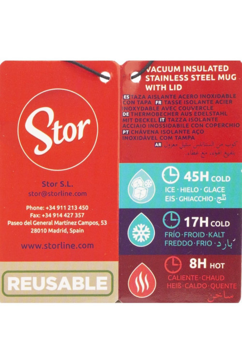 Taza termo XL 940ml STITCH