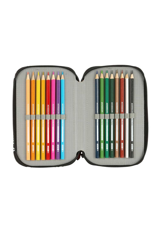 Plumier triple BARÇA