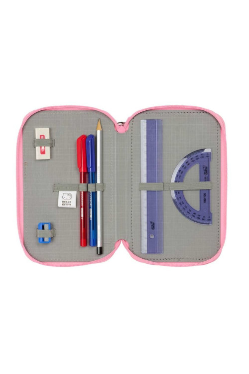 Plumier triple HELLO KITTY pinky promise