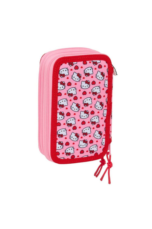 Plumier triple HELLO KITTY pinky promise