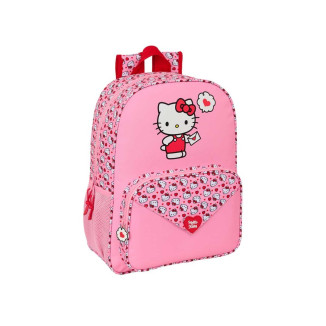 Mochila 42cm HELLO KITTY pinky promise