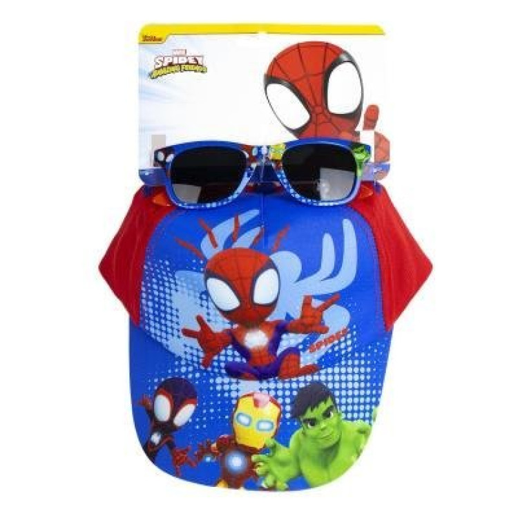 Set gorra + gafas SPIDEY