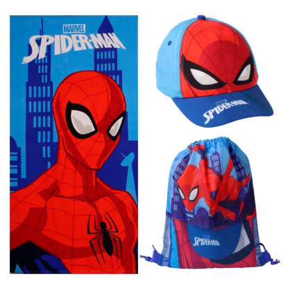 Saquito toalla + gorra SPIDER