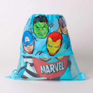 Saquito toalla + gorra AVENGERS