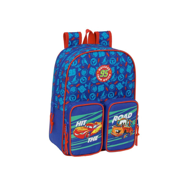 Mochila 34cm CARS hit the road