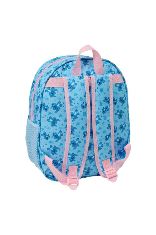 Mochila 33cm 3D led STITCH