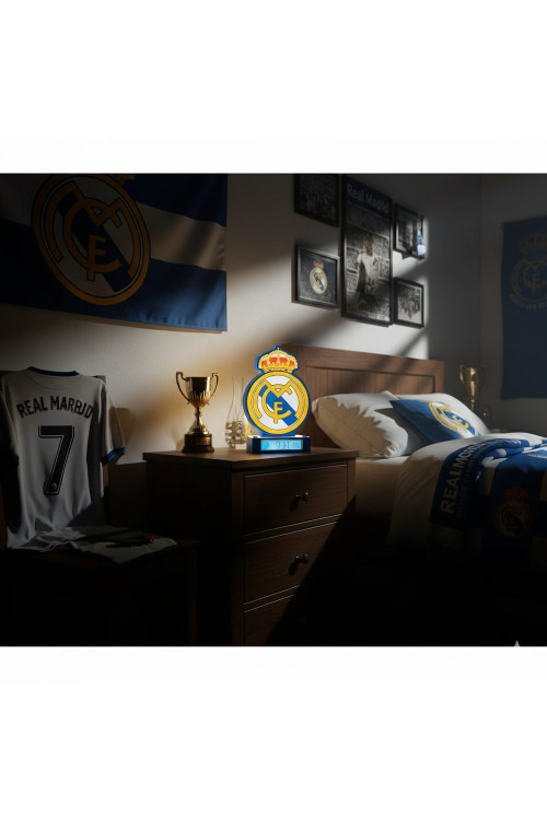 Lampara 3D + despertador MADRID