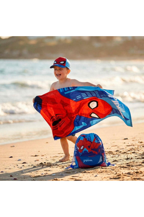 Saquito toalla + gorra SPIDER