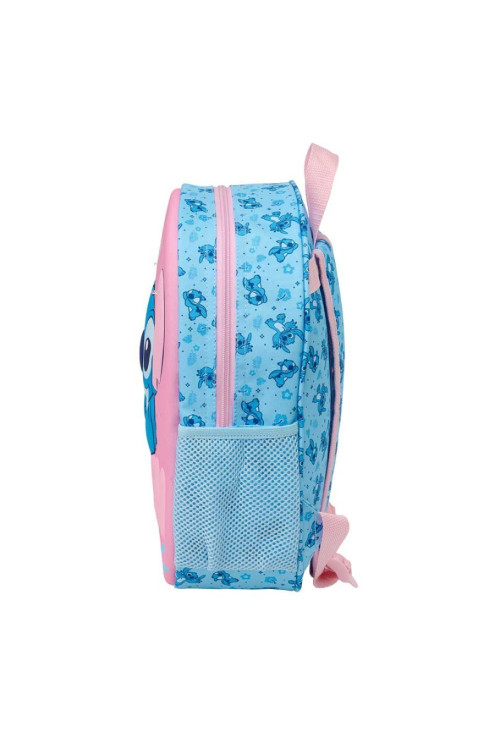 Mochila 33cm 3D led STITCH