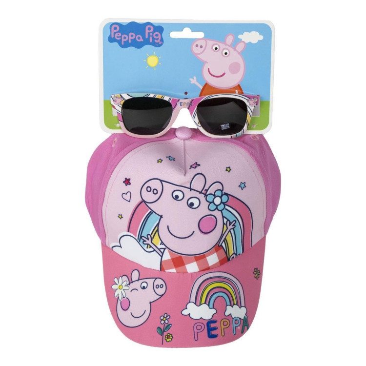 Set gorra + gafas PEPPA PIG