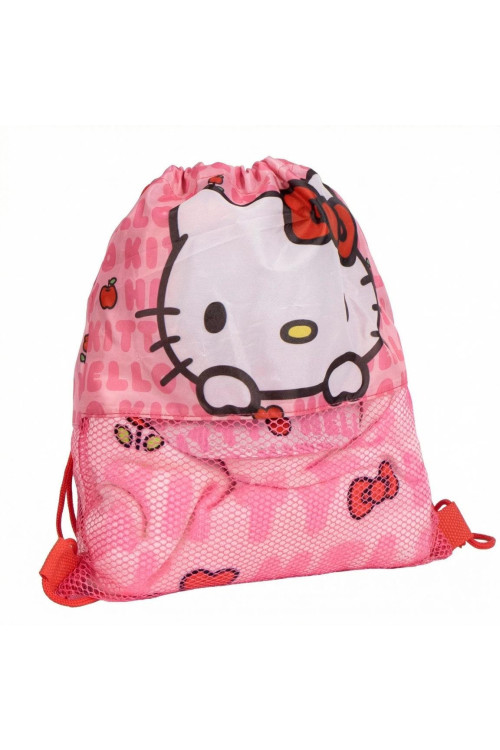 Saquito toalla + gorra HELLO KITTY