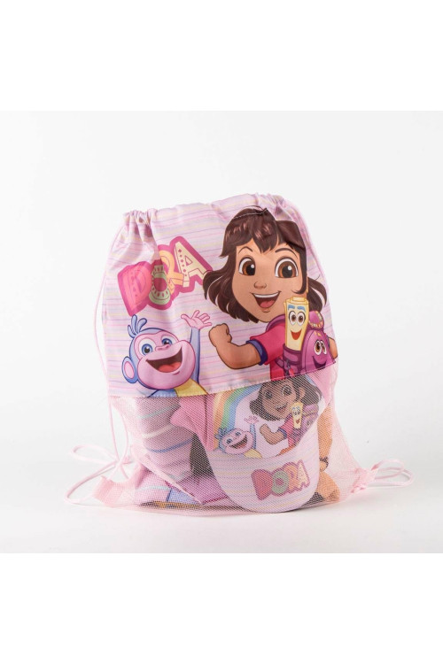 Saquito toalla + gorra DORA