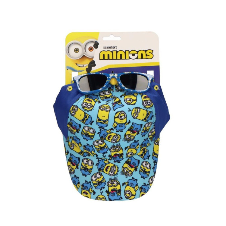 Set gorra + gafas MINIONS