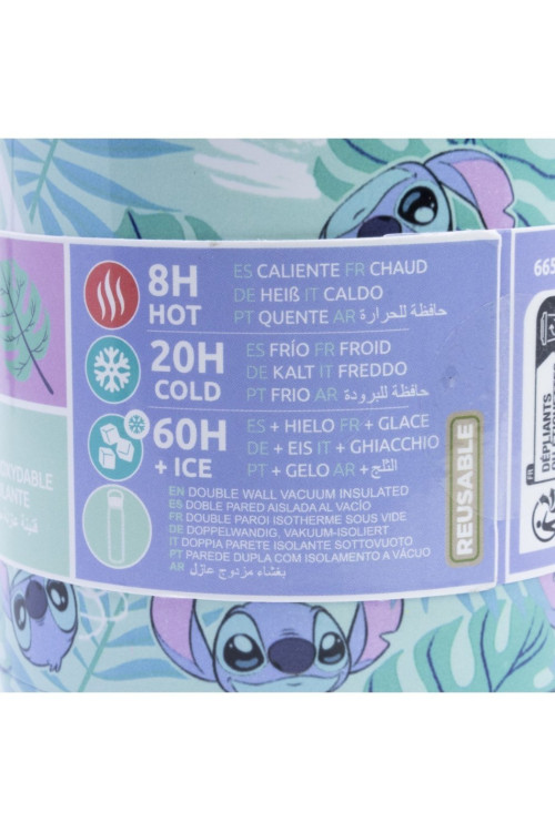 Termo glam SS 665ml STITCH