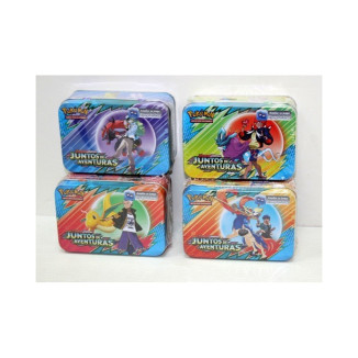 Caja metal 40ud cartas POKEMON