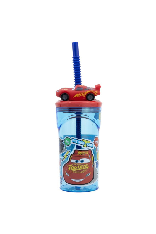 Vaso figura 360ml CARS