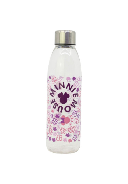Botella transp. 850ml MINNIE