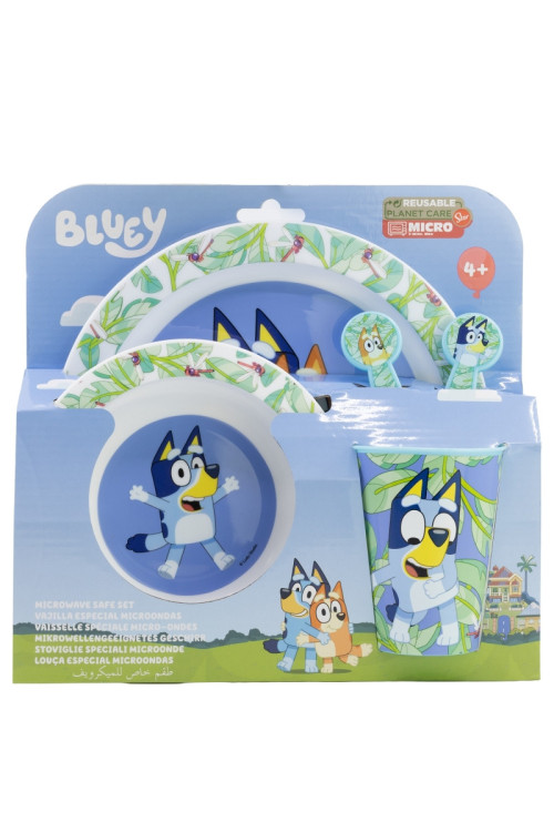Set vajilla micro BLUEY