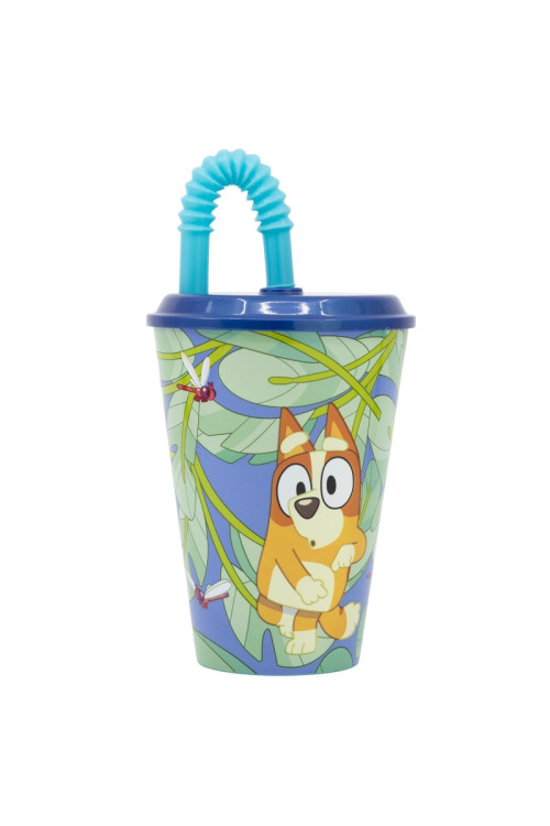Vaso caña 430ml BLUEY