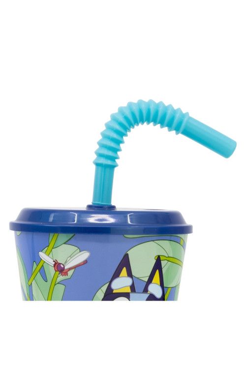 Vaso caña 430ml BLUEY