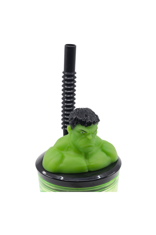 Vaso figura 360ml HULK